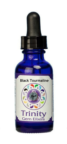 Trinity Gem Elixir - Black Tourmaline (1 oz.)