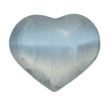 Selenite Meditation Heart (Polished Stone)