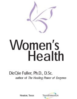 FREE E-Book - Women's Health by Dr. DicQie Fuller-Looney